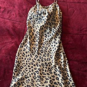 Strapping print dress. Brand New with tag